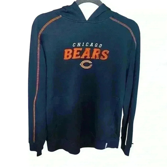 Vintage Reebok Men’s Chicago Bears Hoodie. Stitched Logo. Size Small - Picture 1 of 7